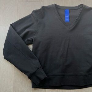Kit and Ace Black V Neck Sweater